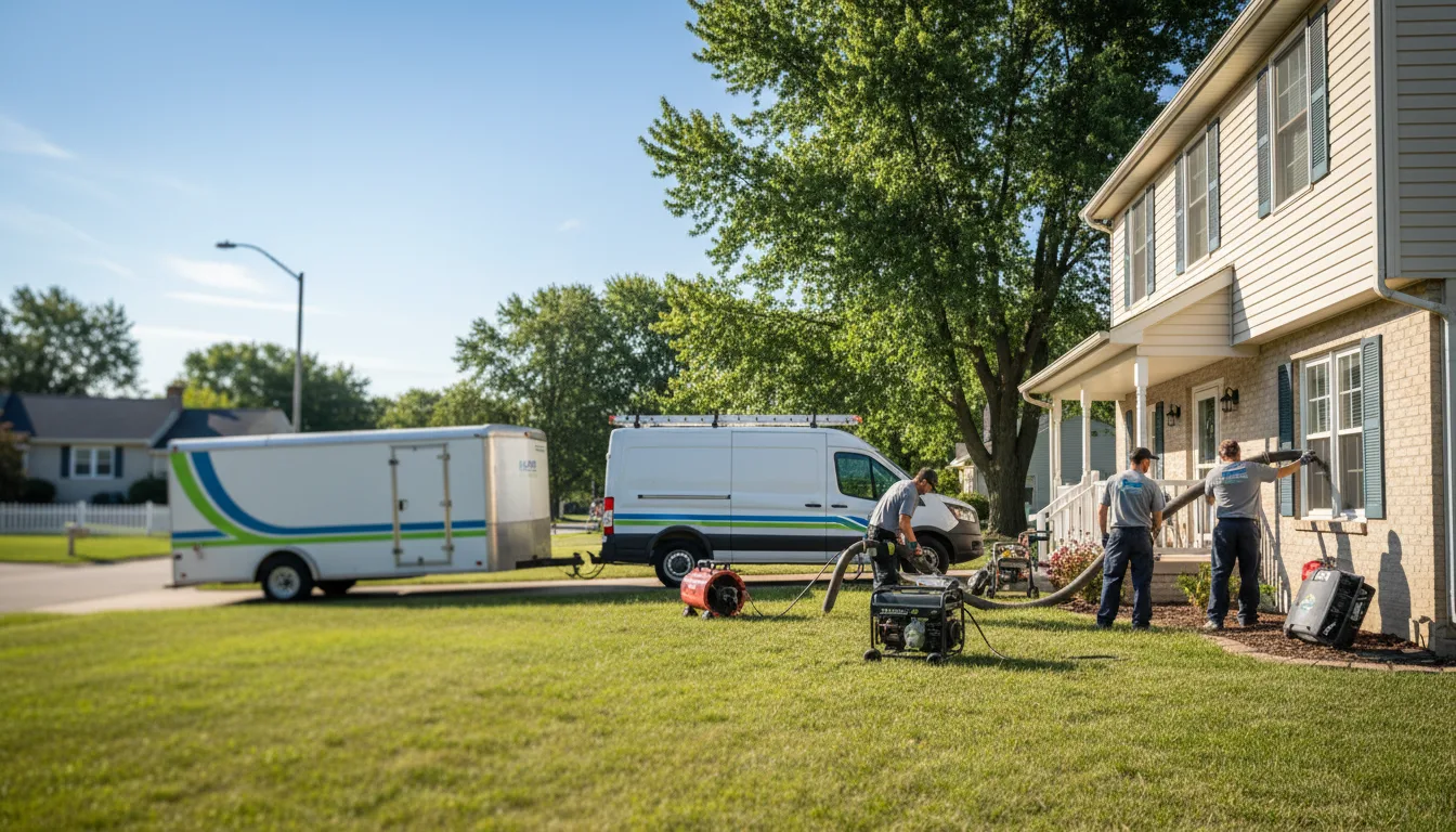 Flooded Basement Restoration And Cleanup With Repair in Frewsburg, NY near me